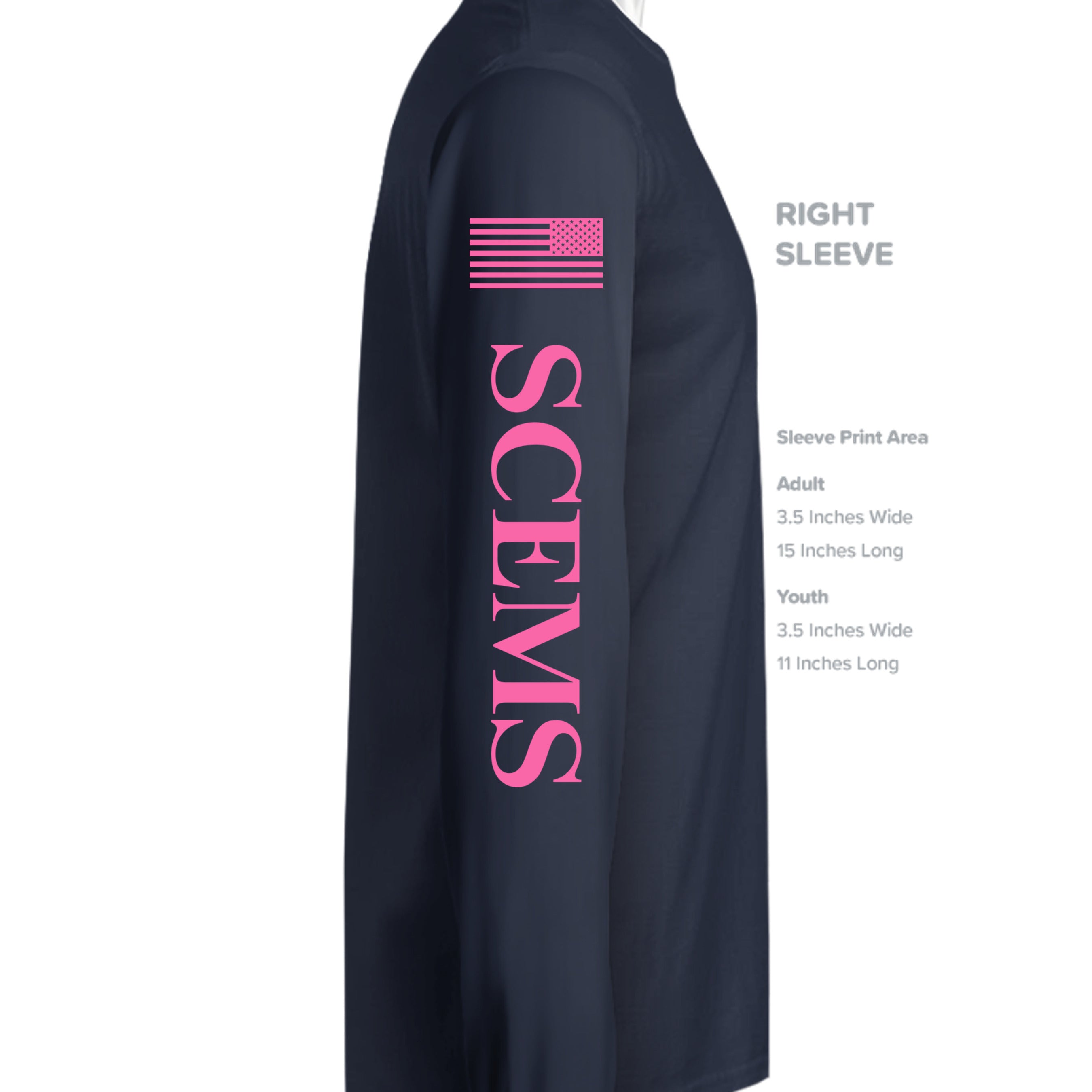 NAVY - G180 - SLEEVE_RIGHT
