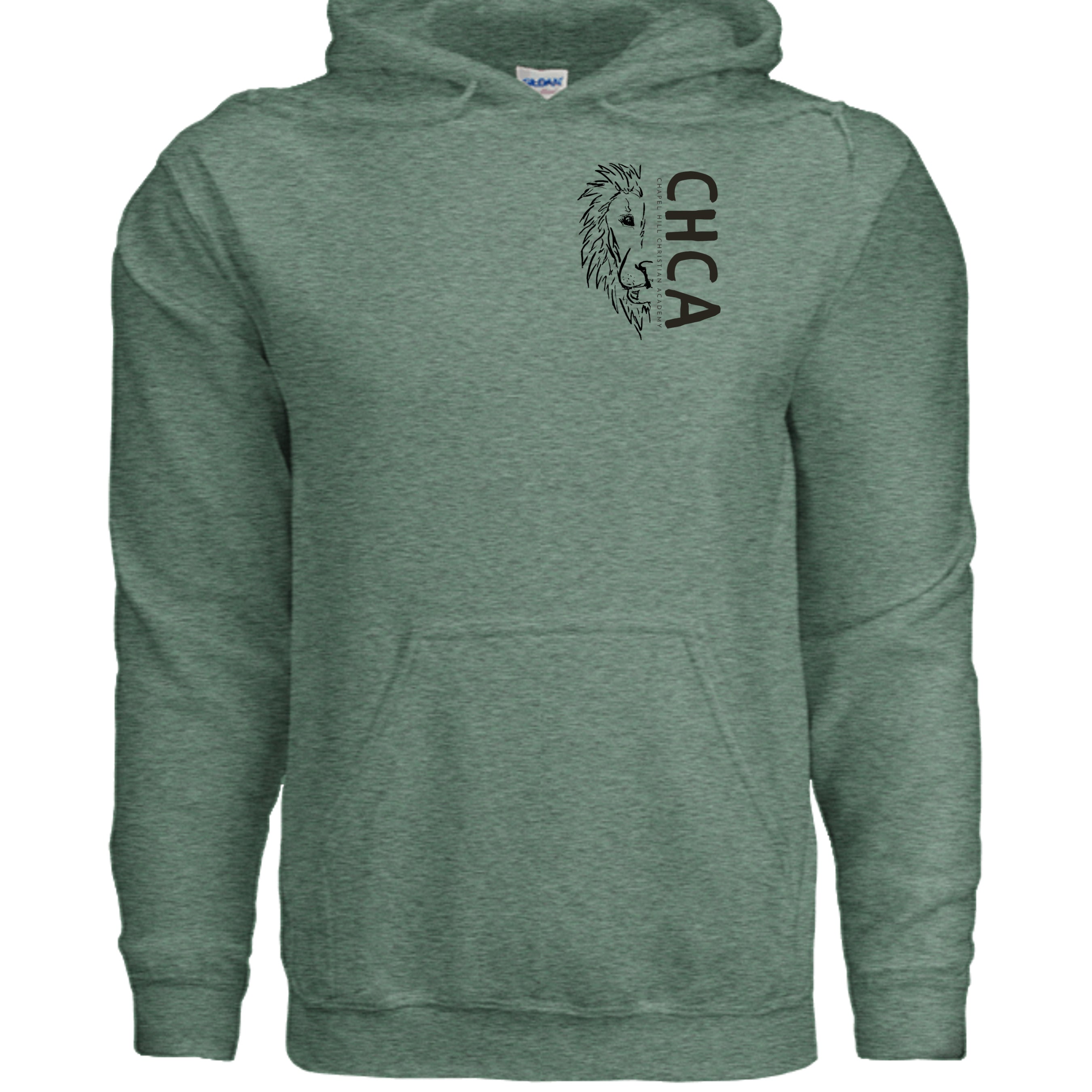 Heather Sport Dark Green - G185 - FRONT